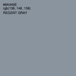 #8A949E - Regent Gray Color Image